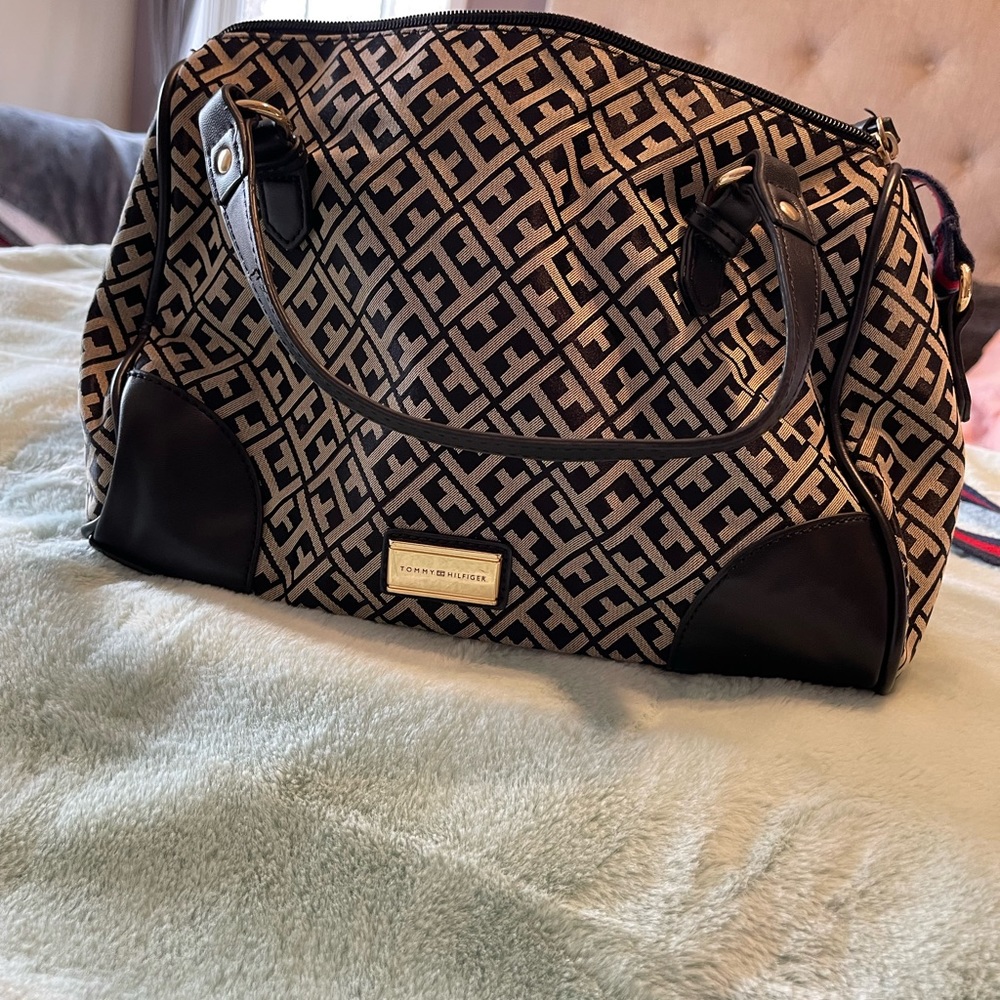 Tommy Hilfiger Fabric Monogram bag